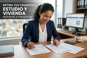 Mulher preenchendo documentos de educação financeira 2026