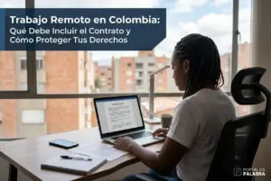 Mulher trabalhando em laptop sobre educação financeira brasileira